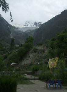First view of Rakaposhi (7790m) First view of Rakaposhi (7790m)