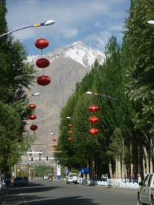 Streetscape of Tashkurgan