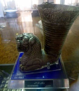 Solid silver drinking goblet from the Achaemenid period - circa 600BC