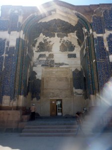 The Blue Mosque undergoing much-needed restoration.